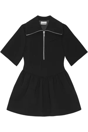 Ganni Minikleid mit Reißverschluss