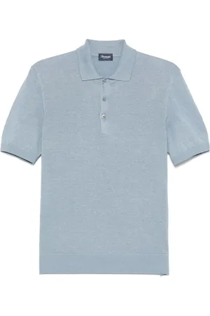DRUMOHR Gestricktes Poloshirt