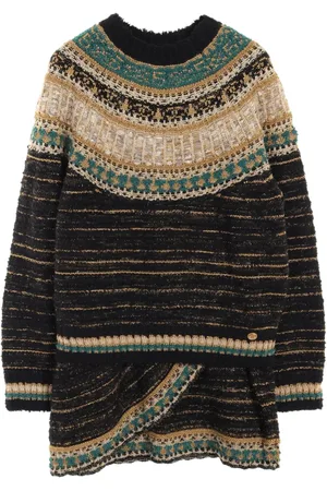 CHANEL 1986-1988 Anzug aus Seidengemisch (2er-Set)