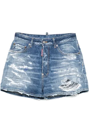Dsquared2 Shorts im Distressed-Look