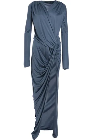 Atlein Maxikleid mit V-Ausschnitt