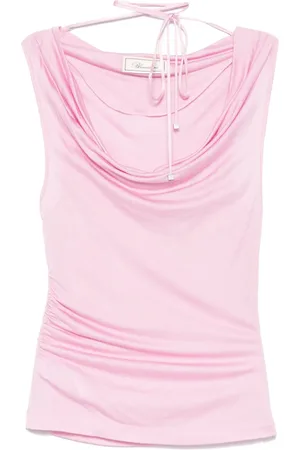 BLUMARINE Tanktop mit Wasserfallausschnitt