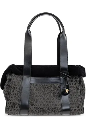 VERSACE Haustiertransporter mit Logo-Print