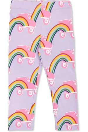 Stella McCartney Hose mit Regenbogen-Print