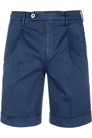 MICHAEL COAL Shorts mit Logo-Patch