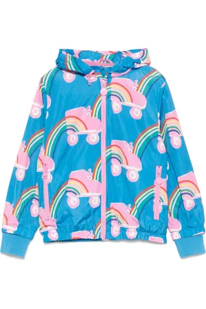 Stella McCartney Kapuzenjacke mit grafischem Print