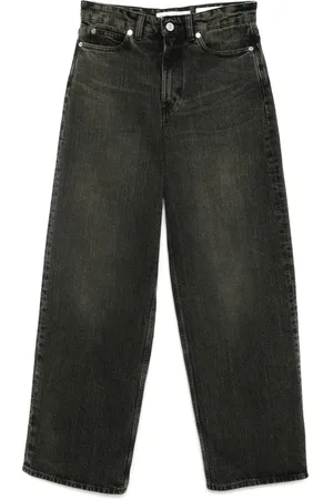 OUR LEGACY Halbhohe Straight-Leg-Jeans