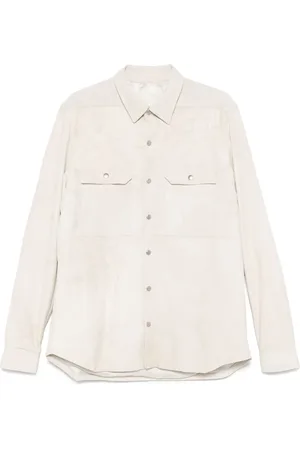 Rick Owens Hemdjacke aus Leder