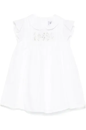 Tartine Et Chocolat Kleid mit Blumenstickerei