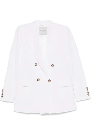Ermanno Firenze Blazer mit Blumenspitze