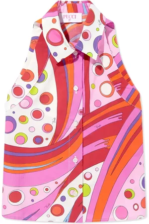 PUCCI Junior Oberteil mit Fontane-Print