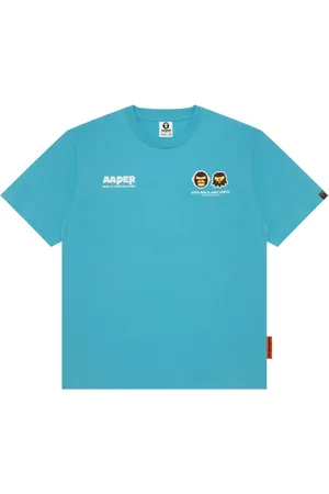 A Bathing Ape T-Shirt mit Logo-Applikation