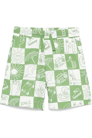 Stella McCartney Shorts mit grafischem Print