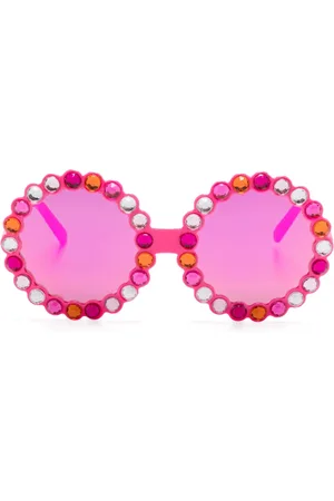 Billieblush Sonnenbrille mit Kristallen