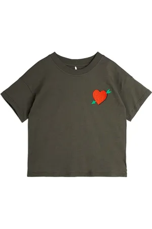 Mini Rodini T-Shirt mit Herz-Applikation