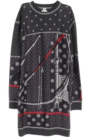 Hermès 2010 Clic Clac A Pois Kleid