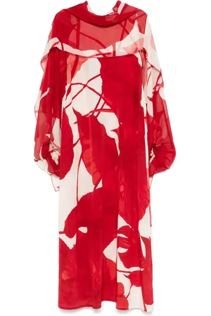 F.R.S For Restless Sleepers Maxikleid mit grafischem Print