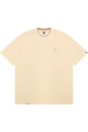 A Bathing Ape T-Shirt mit gummiertem Logo