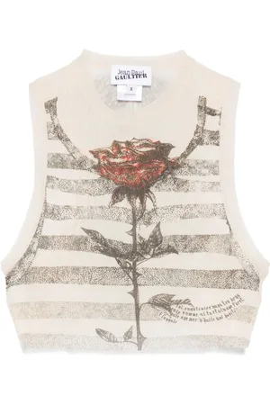 Jean Paul Gaultier Tattoo Marinière Oberteil