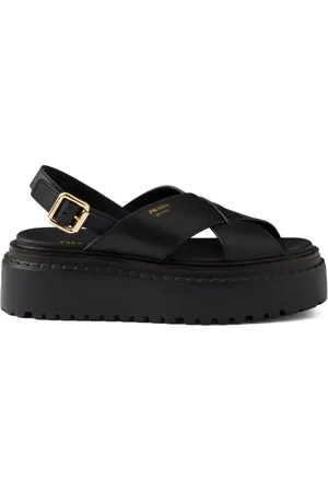Prada Sandalen aus Leder