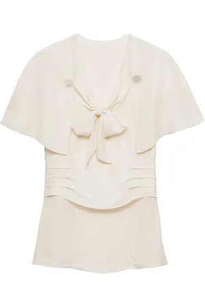 Prada Marocain Bluse