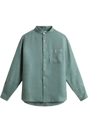 Woolrich Hemd mit Stehkragen