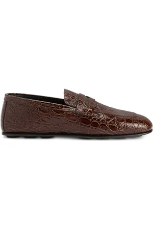 Giuseppe Zanotti Loafer mit Kroko-Prägung