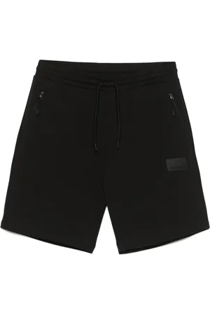 EA7 Shorts mit Logo-Patch