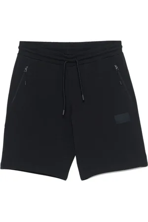 EA7 Shorts mit Logo-Patch