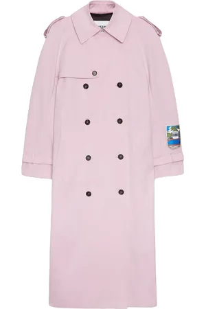 Msgm Hellpinker Trenchcoat