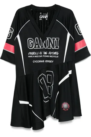 Ganni Future Mesh-Minikleid