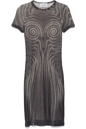 Jean Paul Gaultier Spiral Minikleid