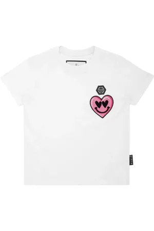 Philipp Plein Smile T-Shirt aus Jersey