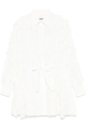 Msgm Minikleid mit 3D-Detail