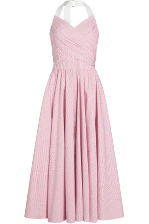 Patou Maxikleid mit Neckholder