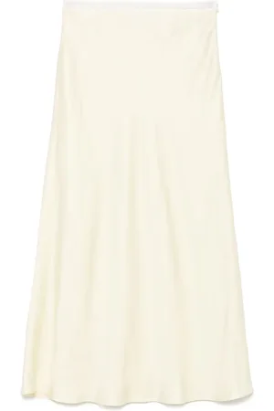 Sandro Midikleid mit Satin-Effekt