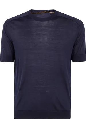 MOORER T-Shirt aus Seide