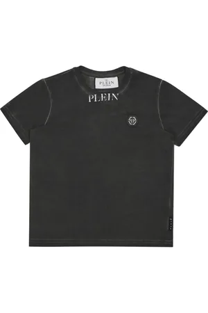 Philipp Plein Basic Plein Old T-Shirt in Batik-Optik