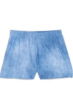 FISICO Shorts mit Jeans-Print