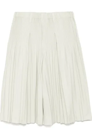 Issey Miyake Bermudas mit Falten