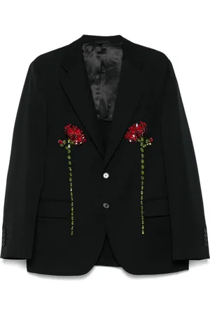 Simone Rocha Blazer mit Nelkenverzierung