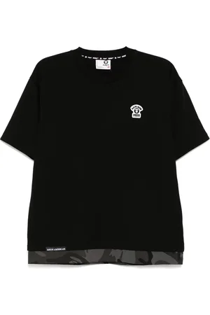 A Bathing Ape T-Shirt mit Moonface-Logo