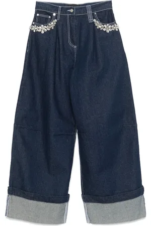 Simone Rocha Wide Puddle Jeans