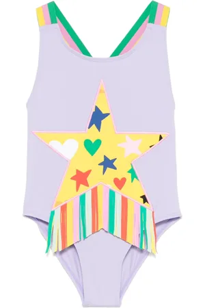 Stella McCartney Badeanzug mit Sternfransen