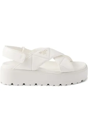 Prada Sandalen mit dicker Sohle