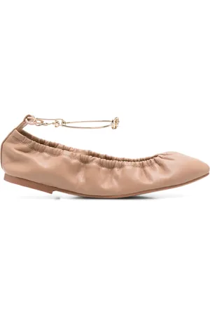 Twin-Set Ballerinas mit Knöchelriemen