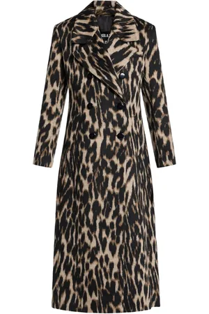 SER.O.YA Mantel mit Animal-Print