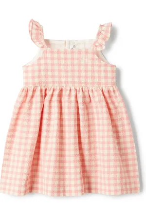Il gufo Kariertes Kleid