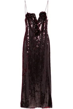 MAGDA BUTRYM Maxikleid mit Pailletten
