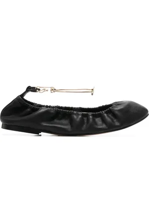 Twin-Set Ballerinas mit Knöchelriemen